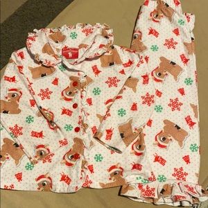 Rudolph 18 month pajamas
